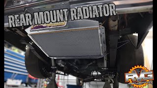 Starting To Mock Up a Rear Mount Radiator With Meziere Remote Water Pump [upl. by Adnof]