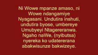 Kizito Mihigo  Ni Wowe ndangamiye Nyagasani [upl. by Viccora209]