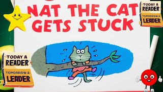 Kids Reading Book  Nat The Cat Gets Stuck [upl. by Eelek336]