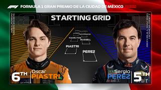 F1 2024 Mexican Grand Prix Starting Grid Predictions [upl. by Ciri]