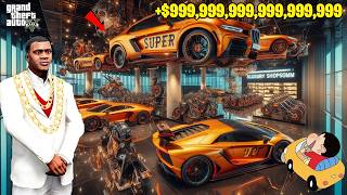 Franklin Opened New Luxury Supercar Showroom And Workshop In GTA 5  SumitOP [upl. by Nnyllaf]