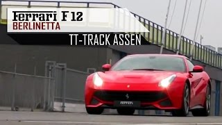 FERRARI F12 BERLINETTA  Racing in top gear  BRUTAL LOUD F1 V12 ENGINE SOUND DOWNSHIFTS  SCC TV [upl. by Kravits]