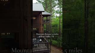 Rustic Mountain Lodge  Luxury Cabin Tour  Just 35hrs from Dallas  Broken Bow OK brokenbow [upl. by Kcirret]