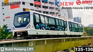 Joyride New C801B launch on the Bukit Panjang LRT [upl. by Owena]