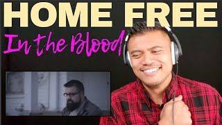 HOME FREE singing IN THE BLOOD  Drive Thru REACTION vids with Bruddah Sam [upl. by Namhar]