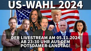 USWAHL 2024 DER LIVESTREAM AUS DEM LANDTAG [upl. by Domel]