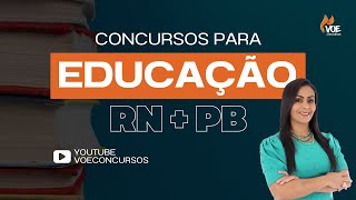 Concursos da educação RN e PB Didática [upl. by Noillimaxam116]