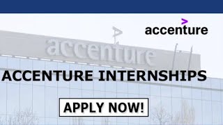 Accenture’s Summer Internship Program for 2025 graduates [upl. by Val]