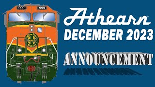 December 2023 Announcement Athearn Genesis GE Dash 9 44CW Diesel Locomotive [upl. by Maitund]