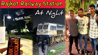 Rajkot Jn Railway Station  One Night Railfannig with ​⁠​⁠​⁠trainsofgujarat [upl. by Acissj]