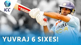 Yuvraj blasts 6 Sixes from a Stuart Broad over  ICC Flashback [upl. by Carole]