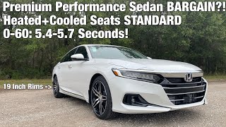 2022 Honda Accord 20T Touring TEST DRIVEFULL REVIEW [upl. by Toshiko741]