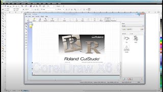 Roland  Plugin do CutStudio no CorelDraw [upl. by Sudderth]