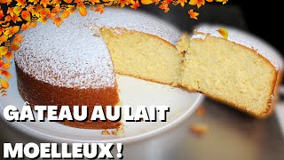 Moelleux et facile  le gâteau au lait chaud [upl. by Queridas]