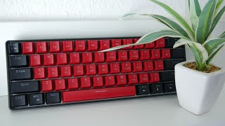 30€ Mechanische Gaming Tastatur besser als gedacht  Snpurdiri 60 günstige Gaming Tastatur Review [upl. by Aehc4]