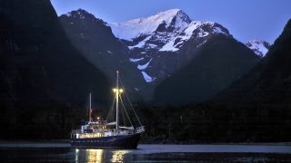 Milford Sound Overnight Cruises  Real Journeys Fiordland New Zealand [upl. by Nwavahs]