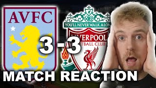 Aston Villa vs Liverpool MATCH REACTION  Villa Park Goes WILD [upl. by Rendrag592]