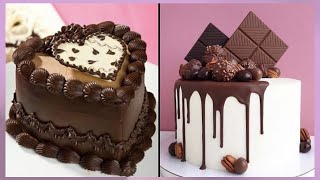 Delicious Chocolate Cake Recipes  So Yummy Chocolate Cake Decorating Ideas  Easy Chocolate Cakes [upl. by Binny]