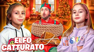 GIORGIA E IL SUO FIDANZATO MATTIA CATTURANO LELFO DI NATALE CATTIVO CHE ENTRA IN CASA DI NASCOSTO [upl. by Ahsemad]