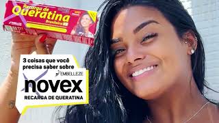 Reconstrução imediata é com a original Novex Recarga de Queratina [upl. by Reppart]