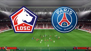 LOSC  PSG 20242025  Paris trop fort [upl. by Rochester421]