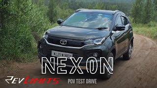 2020 TATA NEXON  XZ REVOTRON 6MT  12L 108 BHP  POV Drive 77  4K  ASMR  RevLimits [upl. by Whitver336]