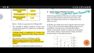 Diode Clamped Multilevel Inverter L2 [upl. by Llehcor]