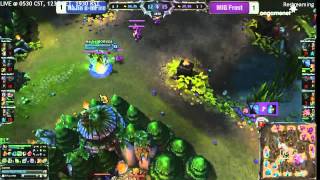 League of Legends MiG Frost vs NaJin emFire Game 3 Azubu OGN LoL The Champions Spring 2012 [upl. by Anoet]