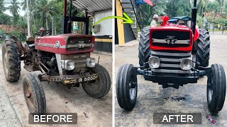 Massey ferguson 135 tractor restoration [upl. by De]