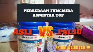 FUNGISIDA AMISTAR TOP ASLI VS AMISTAR TOP PALSU  PETANI WAJIB TAU [upl. by Ecirtak]