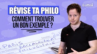 Bac de philo  comment trouver un bon exemple  Avec SERIALTHINKER [upl. by Githens]