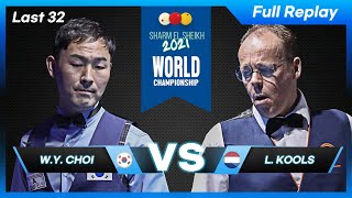 Last 32  Wan Young CHOI vs Ludo KOOLS 73rd World Championship 3Cushion [upl. by Jasen]