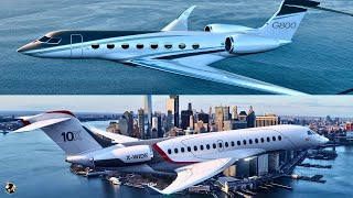 Gulfstream G800 vs Dassault Falcon 10X  FULL COMPARISON [upl. by Iadahs]