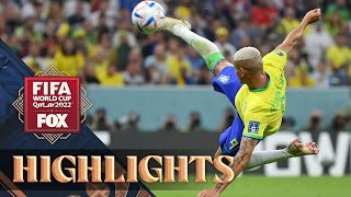 Brazil vs Serbia Highlights  2022 FIFA World Cup [upl. by Ahsiloc]