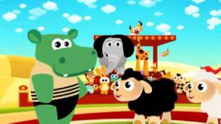 Cartoon animation for babies quotthe hippoquot [upl. by Nylleoj316]