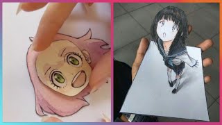 30 Easy ANIME Drawing Tips amp Hacks That Work Extremely Well [upl. by Inhsor]