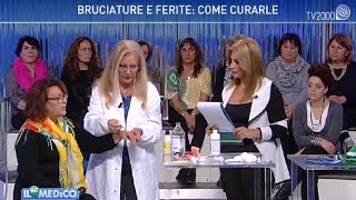 Il mio medico  Bruciature e ferite come curarle [upl. by Inalawi]