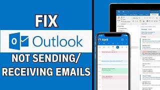 How To Fix Microsoft Outlook Not Sending or Receiving Emails PHONEPC [upl. by Firahs]