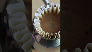 Kalita Wave Pour Over kalita pourover pourovercoffee coffee youtubeshorts [upl. by Mencher]