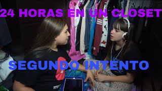 24 HORAS EN UN CLOSET SEGUNDO INTENTO Michelle Almaguer FT Ivanna Perez [upl. by Alihet]