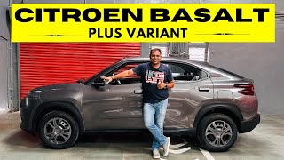 New Citroen Basalt Plus Walkaround  In English  Auto Quest [upl. by Bully]