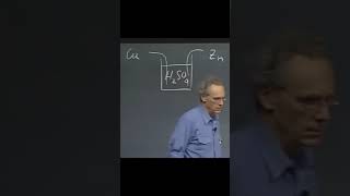 Walter Lewin explains how an acid battery works [upl. by Lehcear]