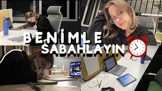 BENİMLE SABAHLAYIN 🌄  YKS DERS ÇALIŞMA GÜNLÜĞÜM  10 ☄️ [upl. by Klarika865]