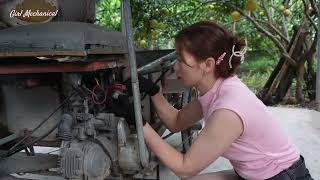 Genius Girl Challenge Restore and revive a car HONDA after many years of disuse [upl. by Revlis603]