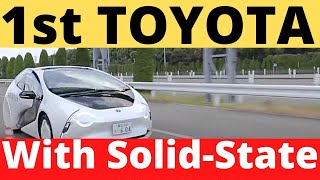 HOURS AGO Toyota Is Road Testing a SolidState Battery EV [upl. by Eltsirhc975]