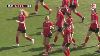 Highlights  Blenheim High School v Comberton Village College  Arnold Clark Schools Cup Final 2024 [upl. by Aicilaanna]