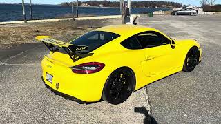 PCARMARKET Auction 2016 Porsche 981 Cayman GT4 Modified [upl. by Streeter]