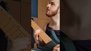 first rational gaze on the harley benton 8string rationalgaze meshuggah harleybenton [upl. by Ydiarf367]