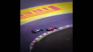 SEBASTIAN VETTEL OVERTAKES VALTERI BOTTAS 🥶​🗿​ f1 formula1 realracing automobile [upl. by Vyner]