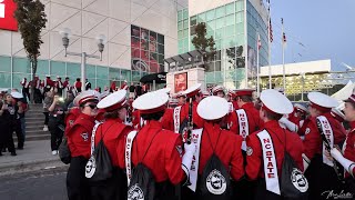 NC State Marching Band  Clarinets 4 having fun before Football Game 10122024 [upl. by Blatt]